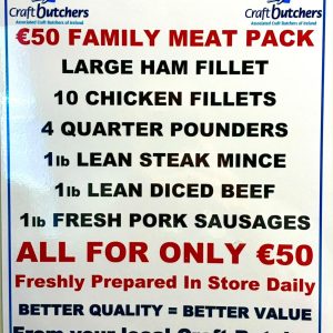 Family Meat Pack – Ham Fillet