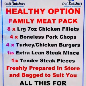 Healthy Option Family Meat Pack