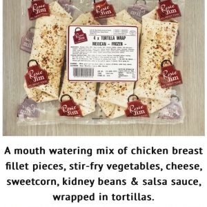 Mexican Chicken Wraps